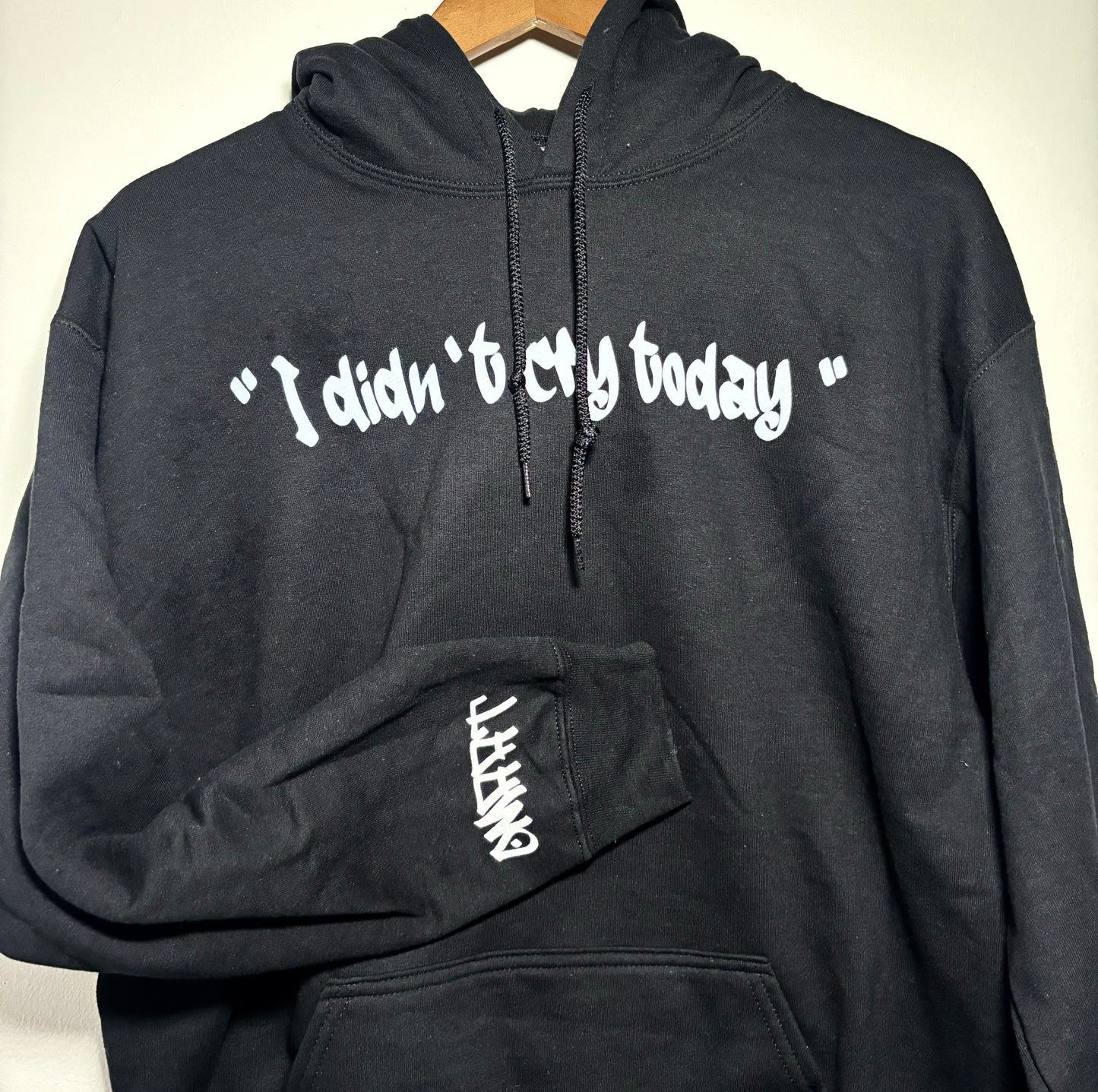 I didn’t cry hoodie